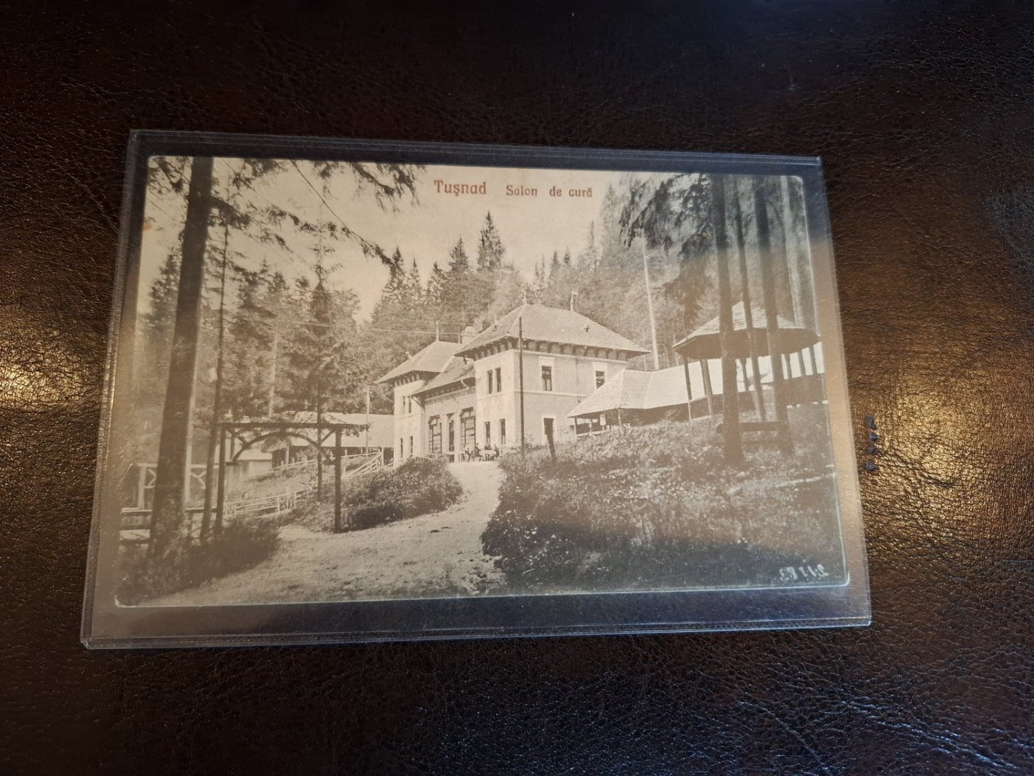 Carte postala Tusnad , salon de cura - (necirculata)