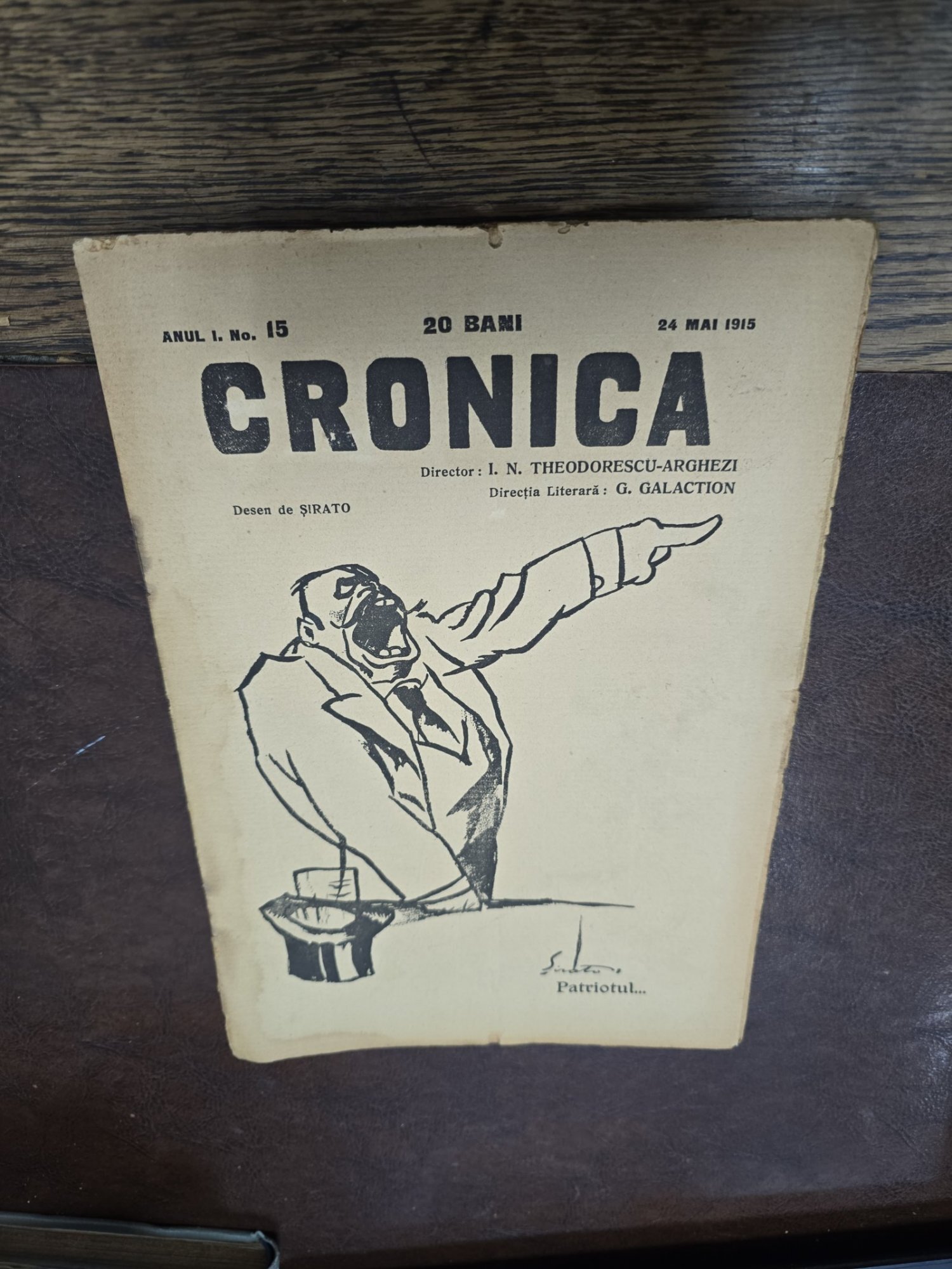 Cronica nr.16/1915 - I. N. Teodorescu-Arghiezi
