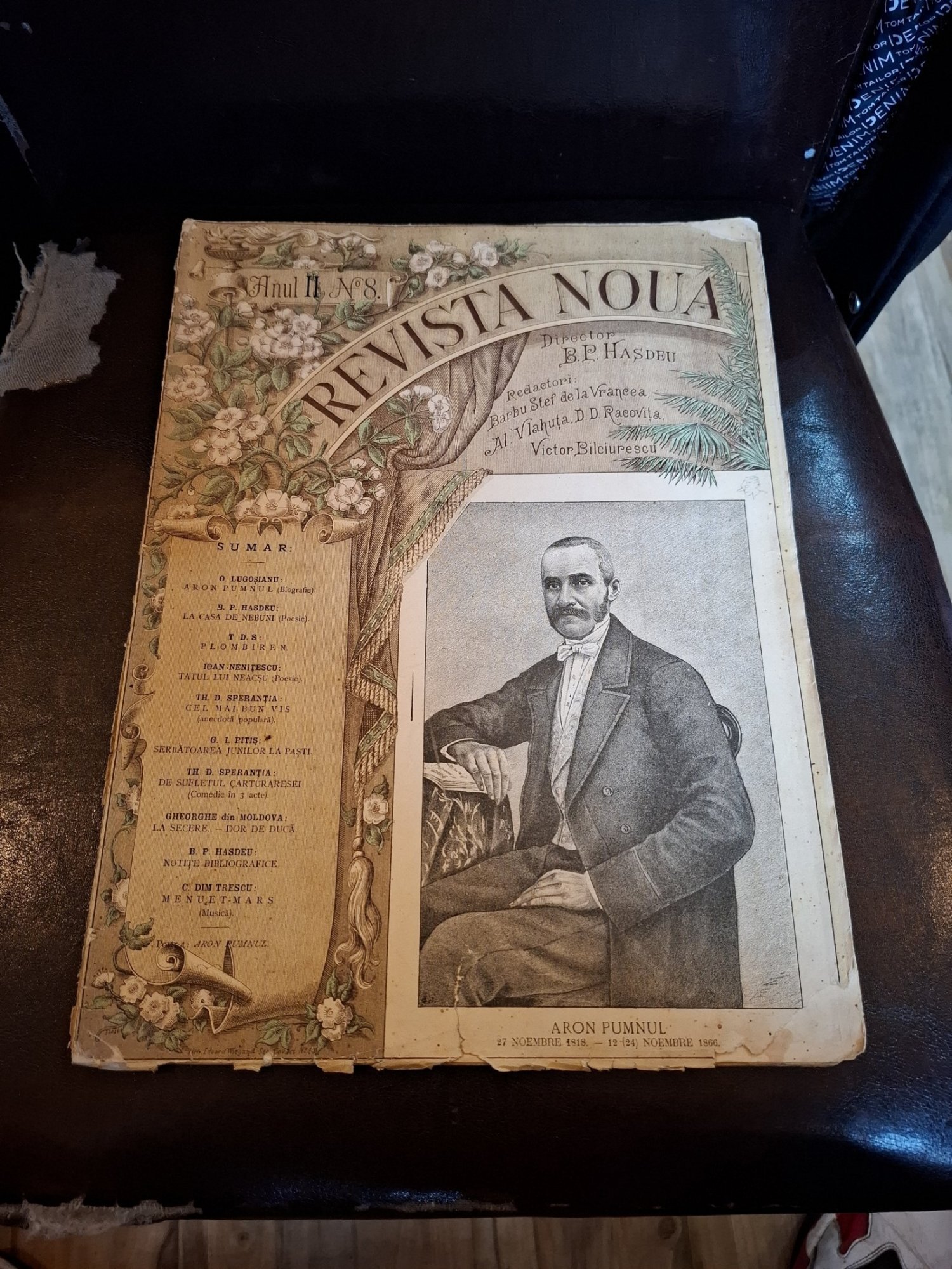 Revista Nouă Nr.8 Anul II - B.P. Hasdeu