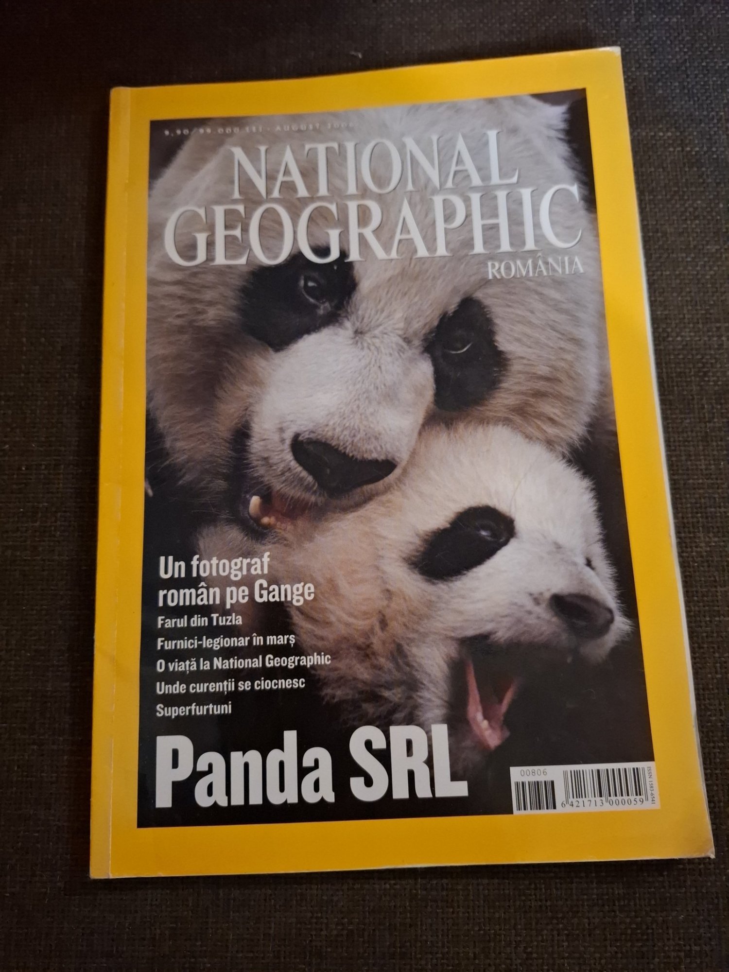 Panda SRL - National Geographic,August 2006