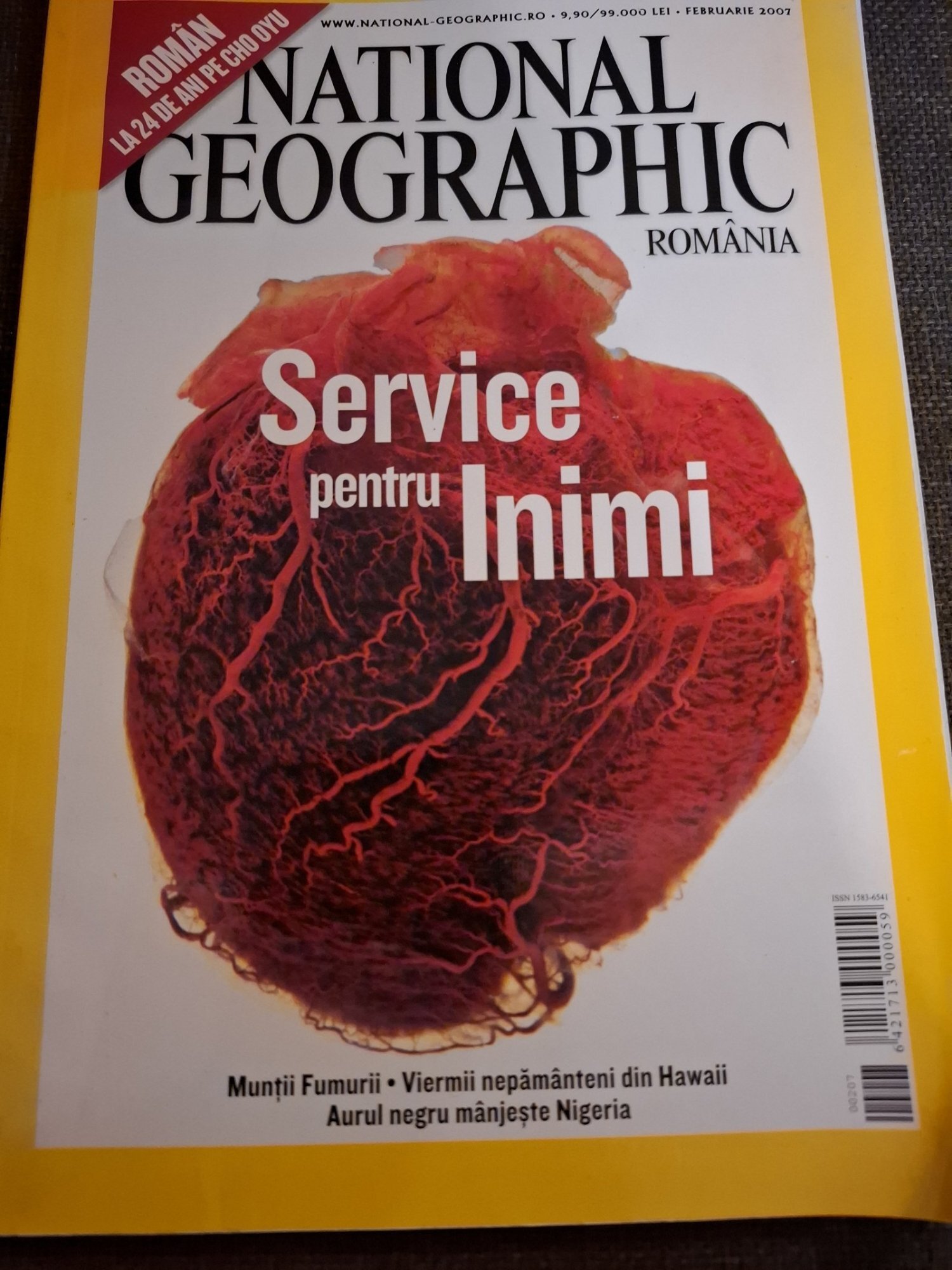 Service pentru Inimi - National Geographic România,Februarie 2007