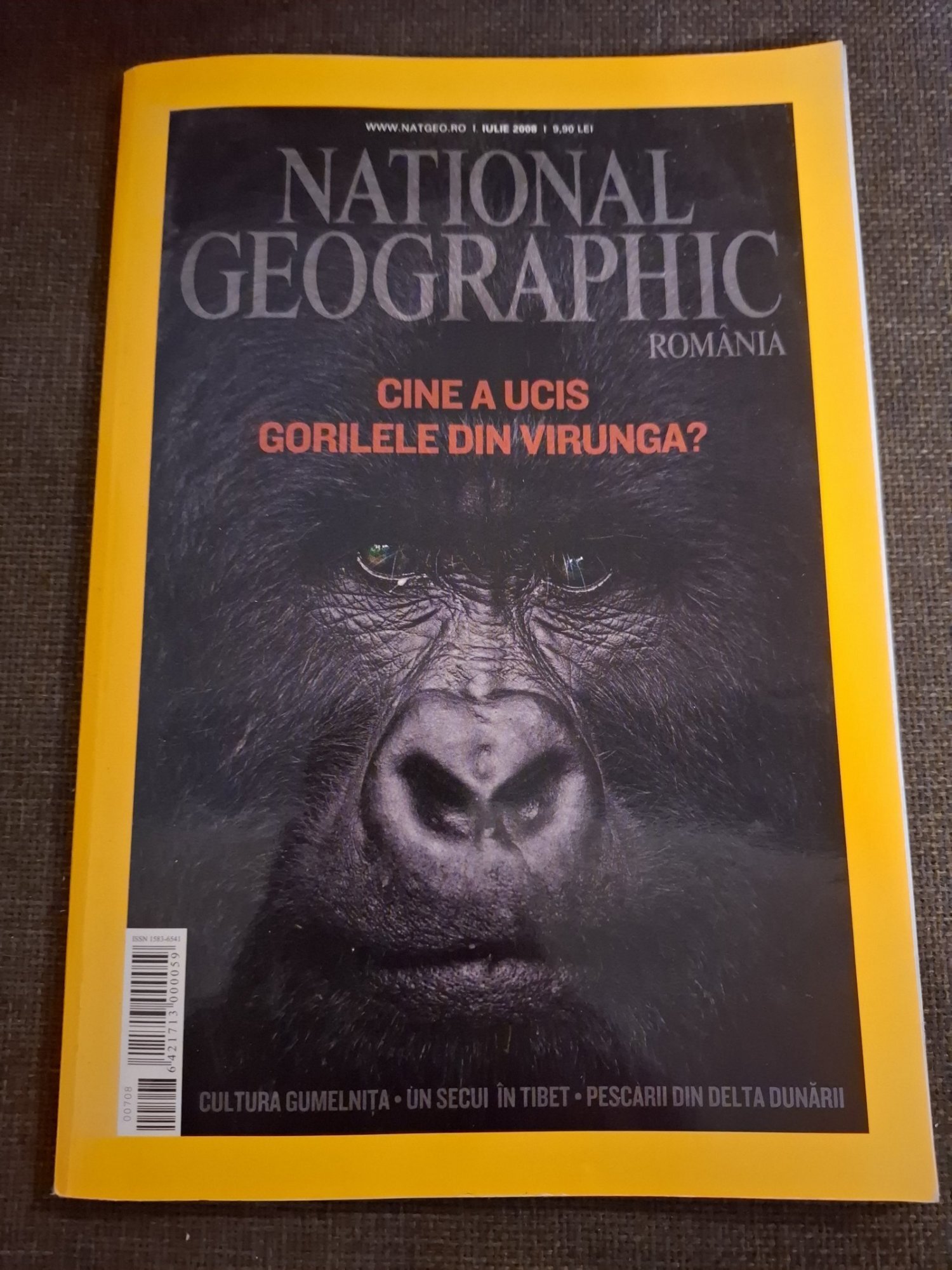 Cine a ucis gorilele din Virunga? - National Geographic Romania,Iulie 2008