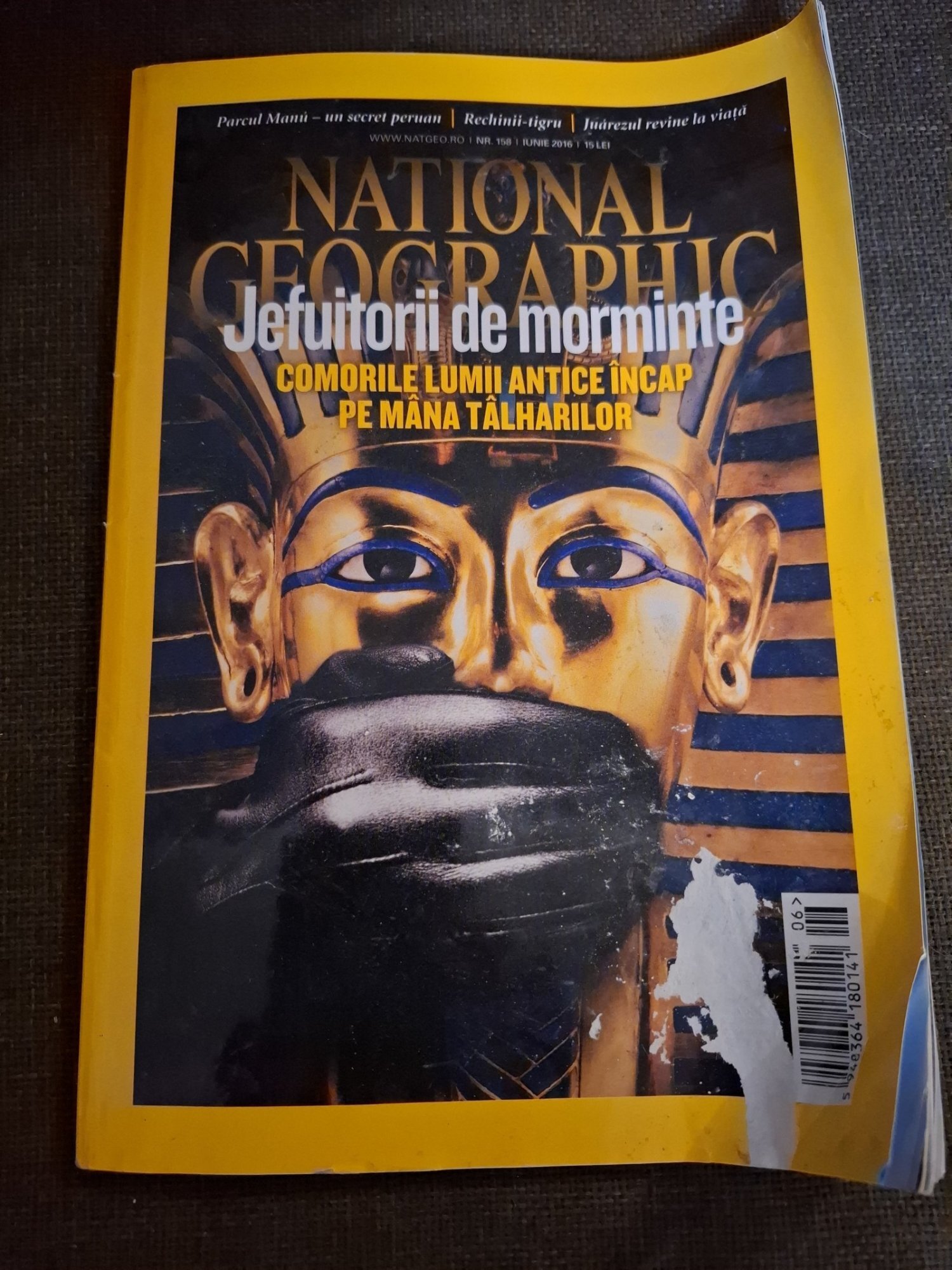Jefuitorii de morminte - National Geographic,Iunie 2016