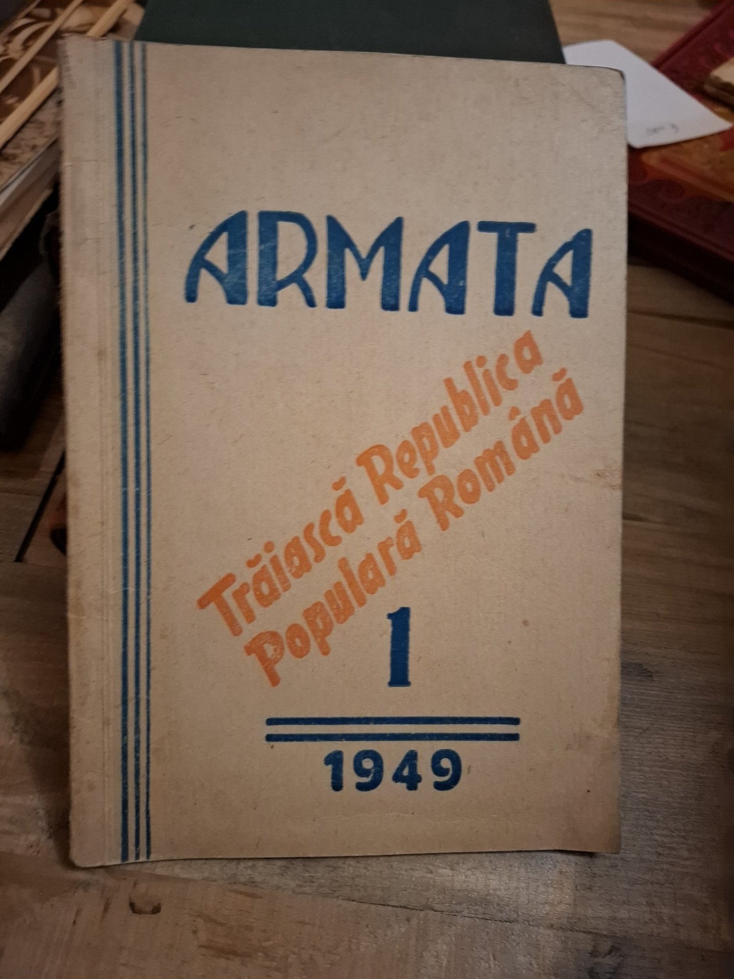 Revista Armata (revista lunara de educatie si cultura militara) - Nr.1 Anul III Ianuarie 1949