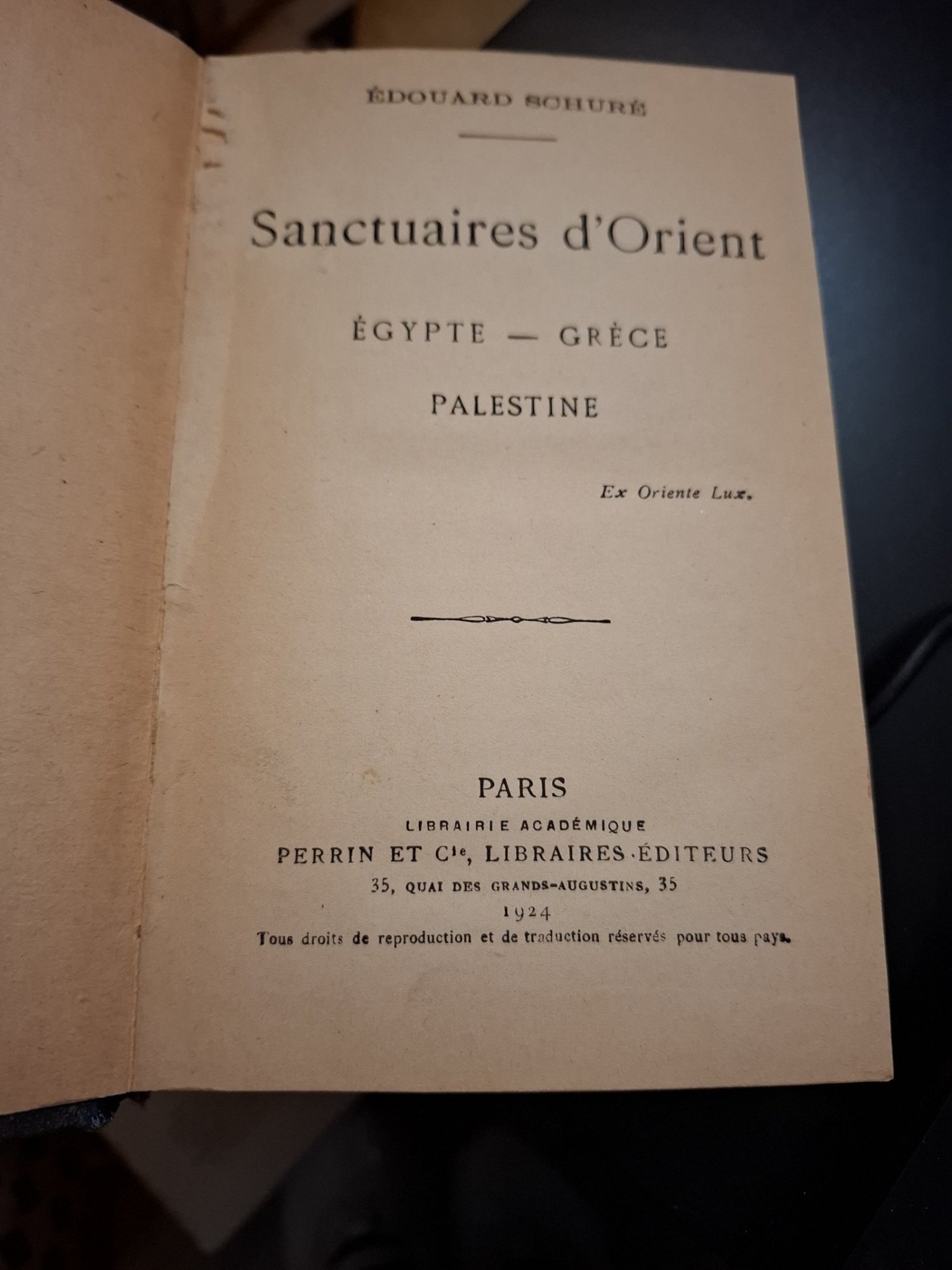 Sanctuaires d Orient - Édouard Schuré
