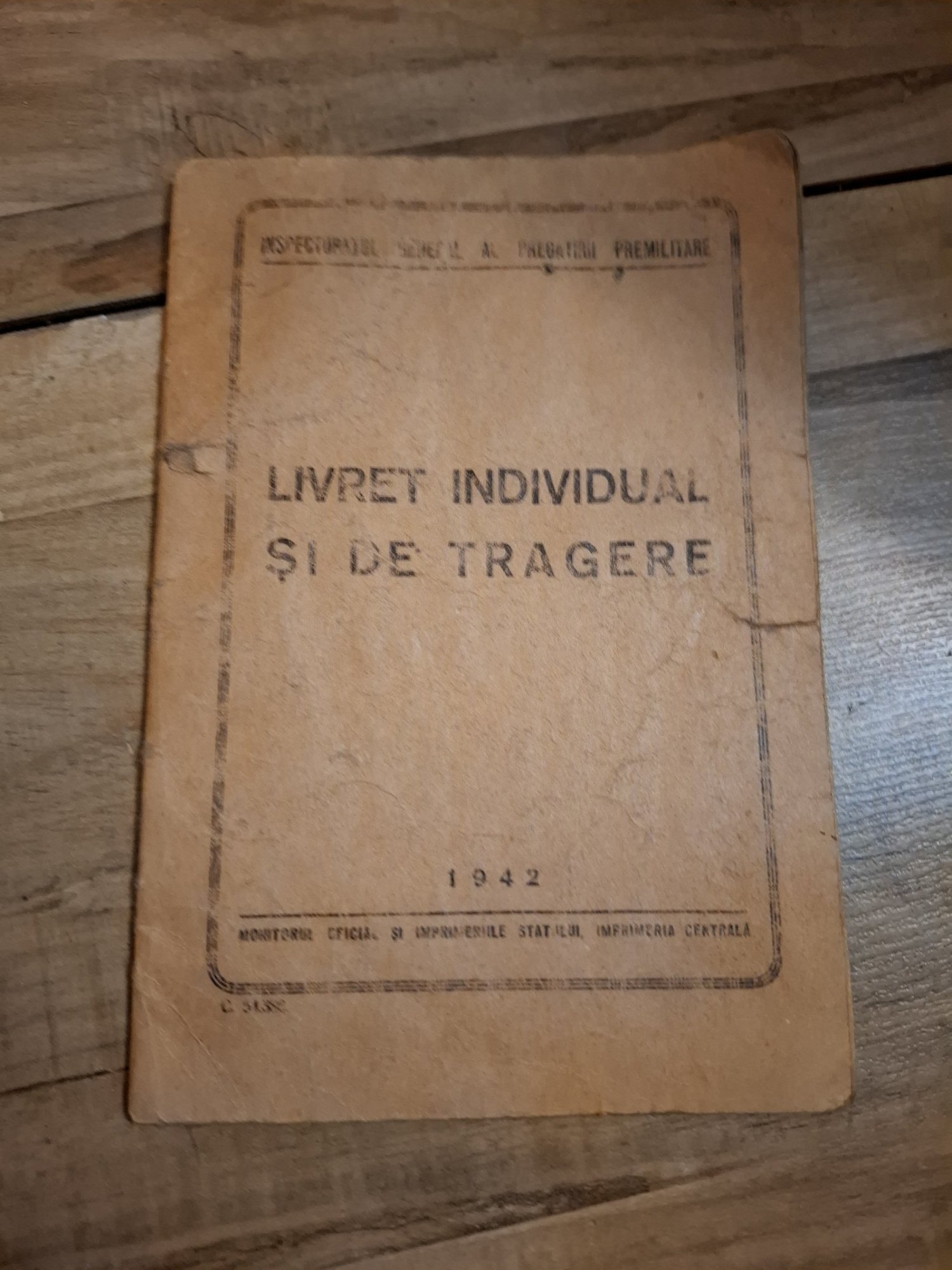 Livret Individual și de Tragere -
