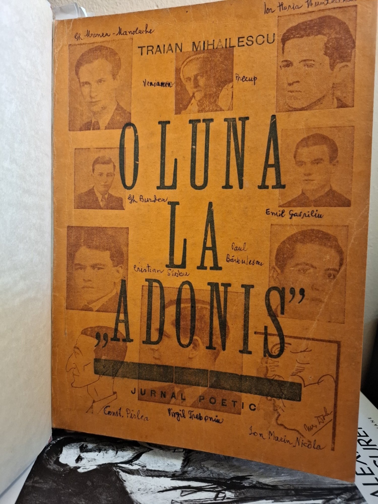 O lună la Adonis , Jurnal Poetic (ex-libris Dragos Morarescu) - Traian Mihailescu