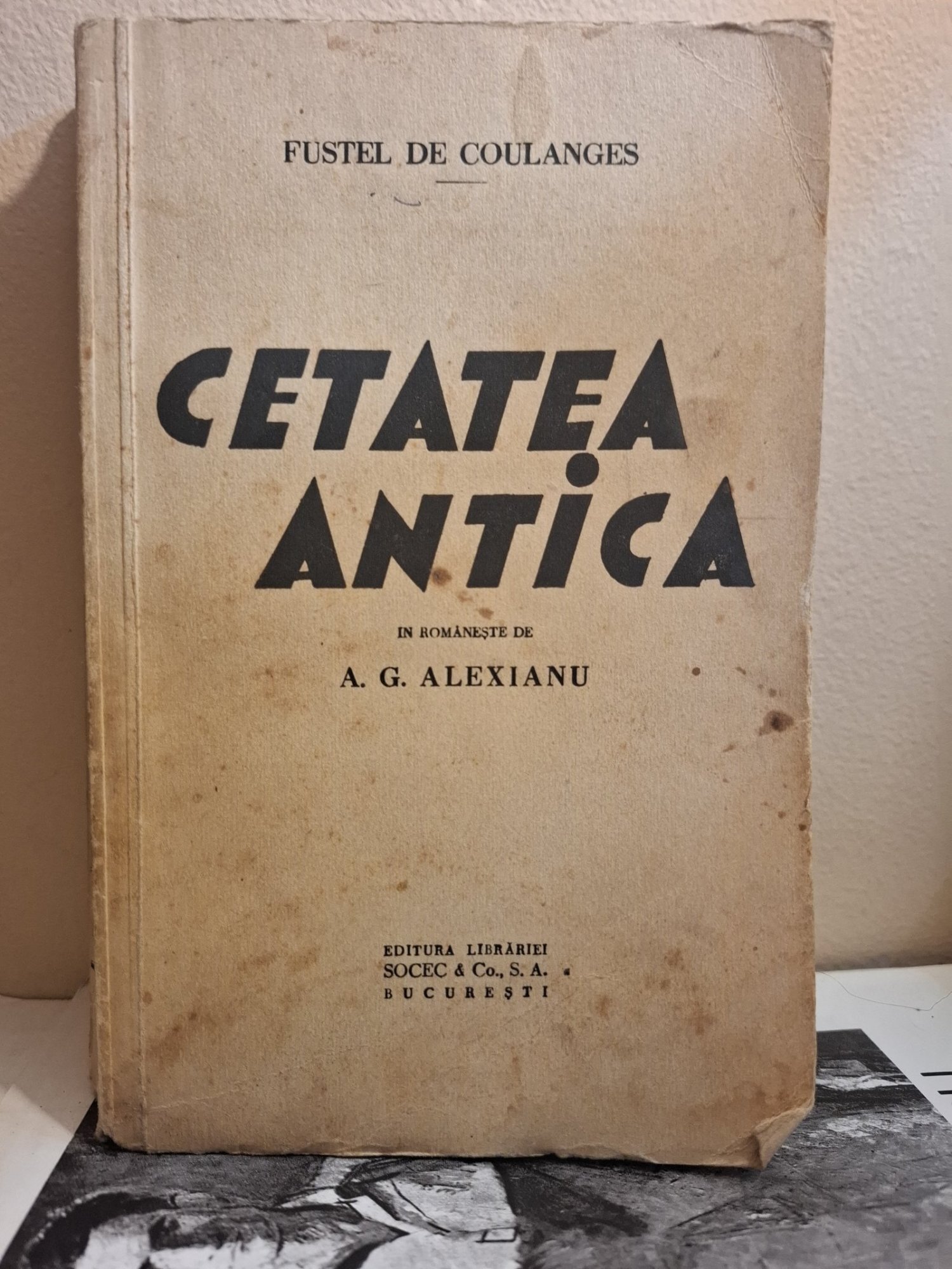 Cetatea anticã - Fustel de Coulanges