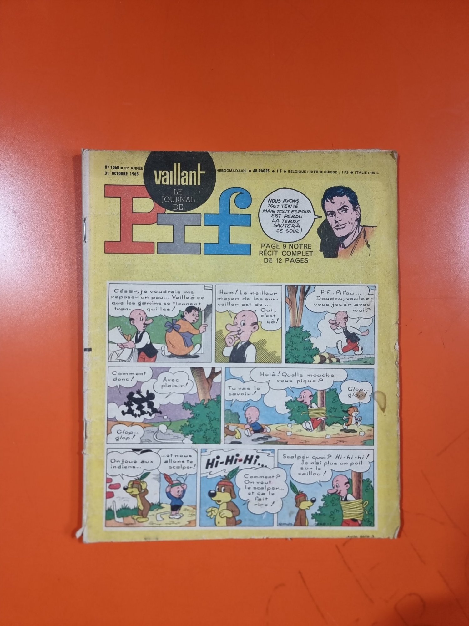 Revista Pif nr.1068/1965