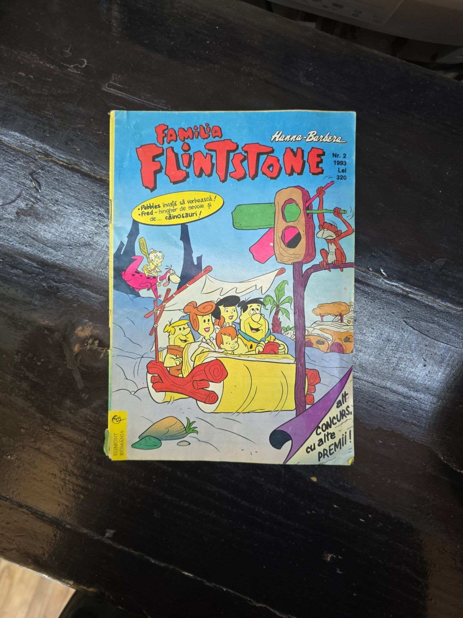 Hanna-Barbera - Familia Flintstone  - revista benzi desenate