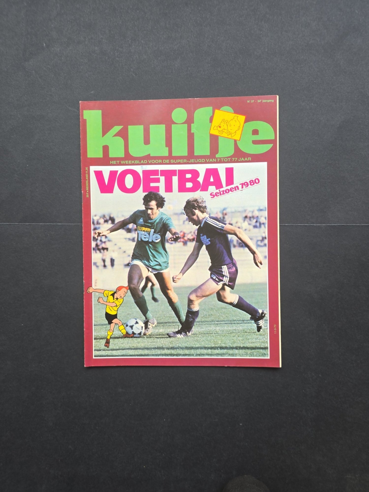 Revista Kuifje (Tintin - limba olandeza) No. 37/Anul 34 -