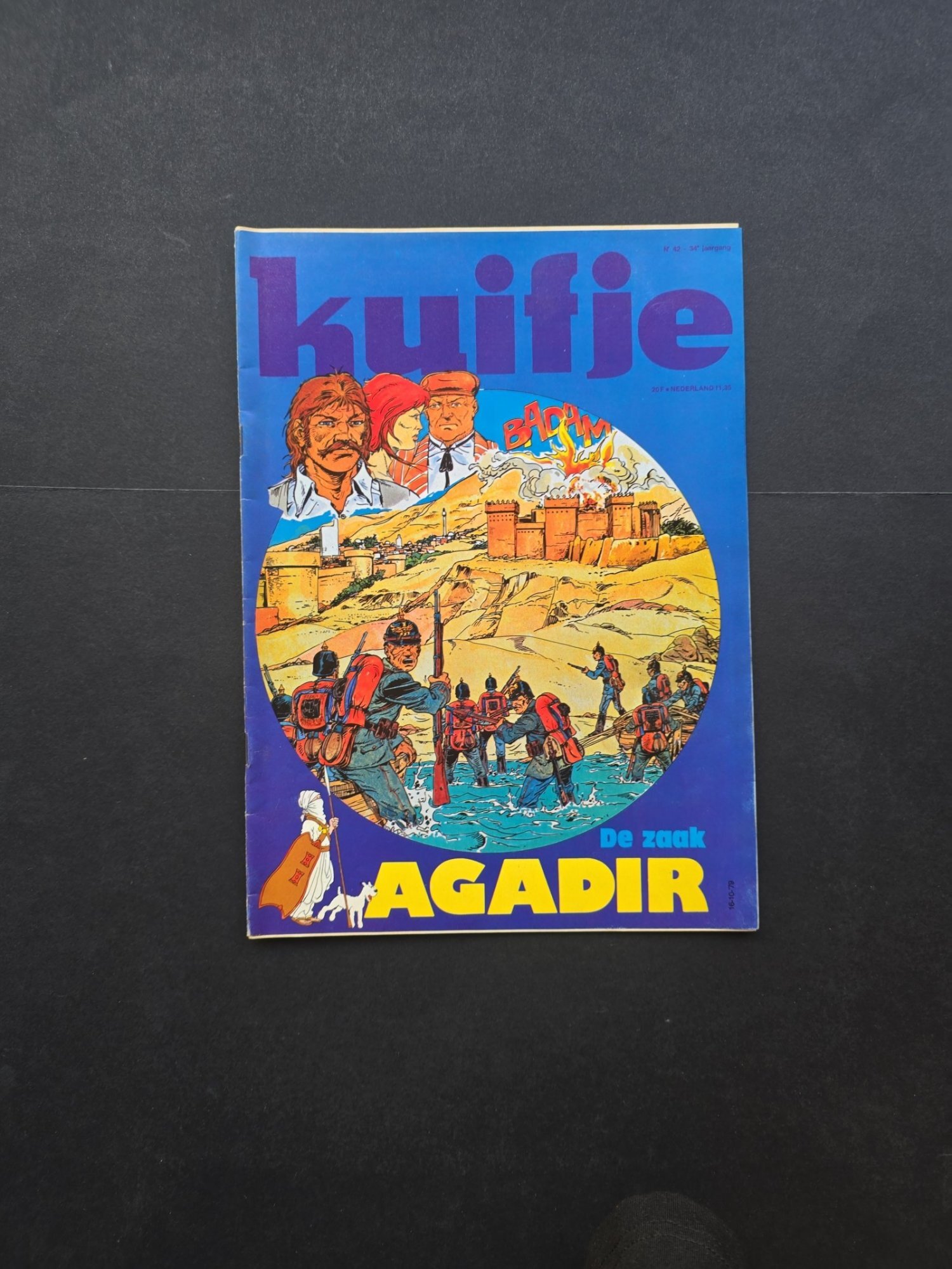 Revista Kuifje (Tintin - limba olandeza) No. 42/Anul 34