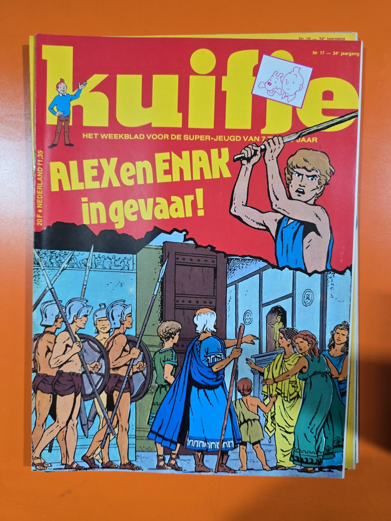 Revista Kuifje (Tintin - limba olandeza) No. 17/Anul 34