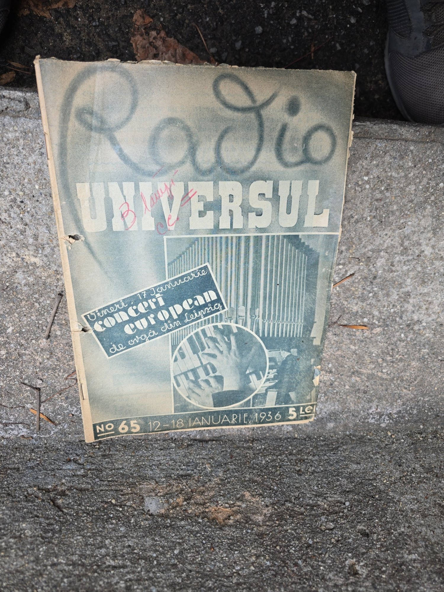 Revista Radio Universul nr.165/12-18 ianuarie 1936