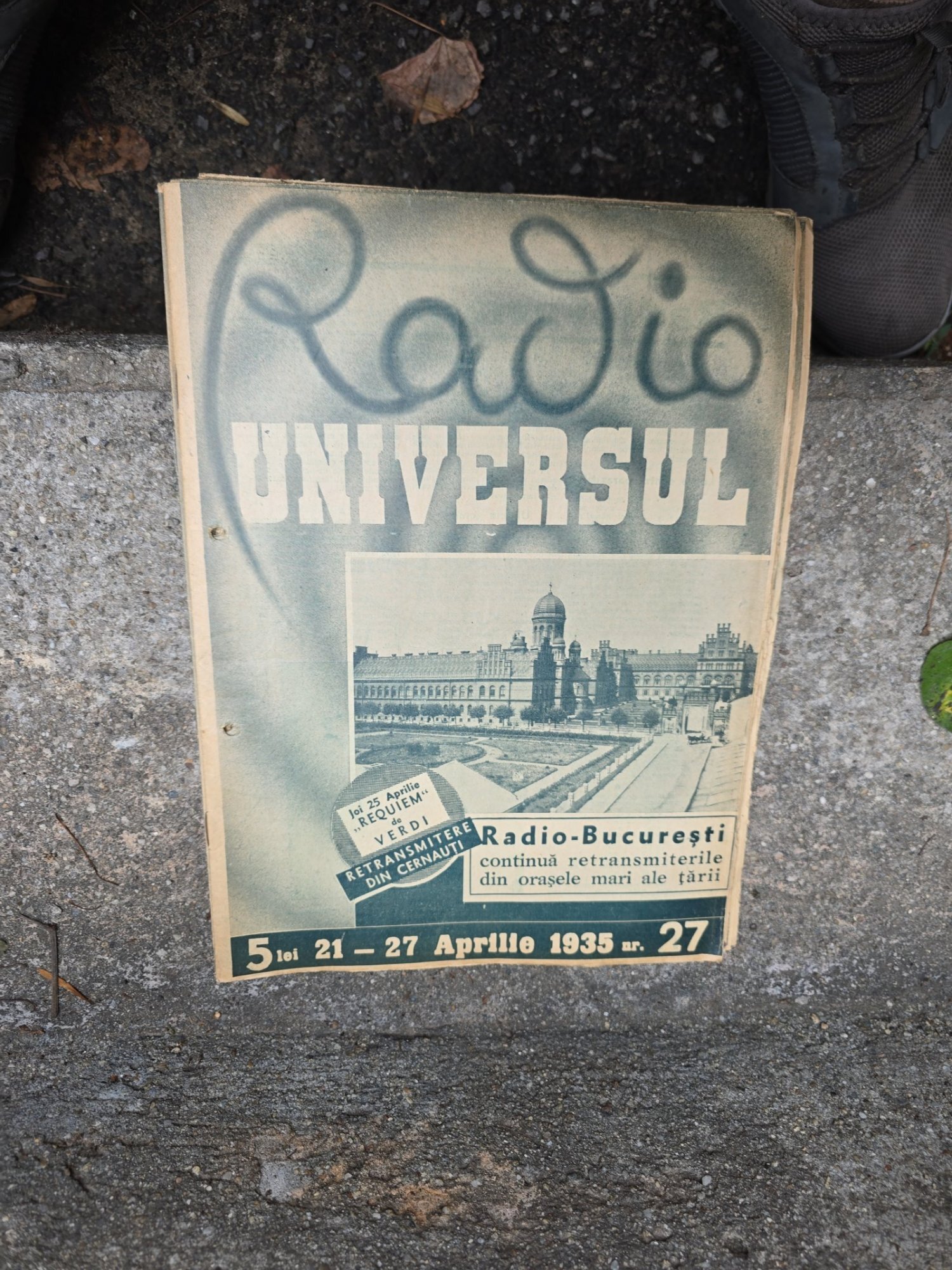Revista Radio Universul nr.27/21-27 aprilie 1935
