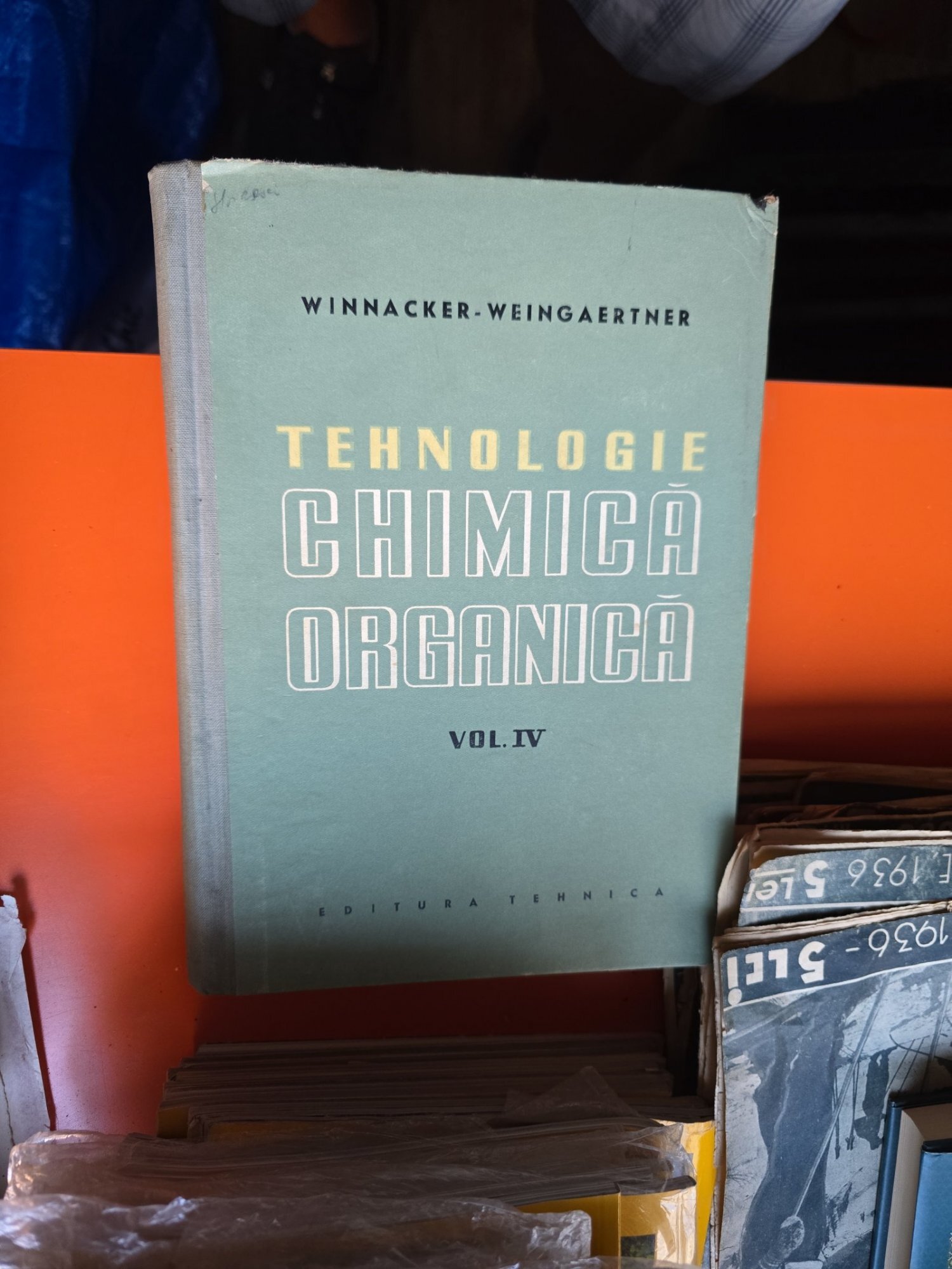 Tehnologie Chimică Organică - Winnacker-Weingaertner  vol.IV
