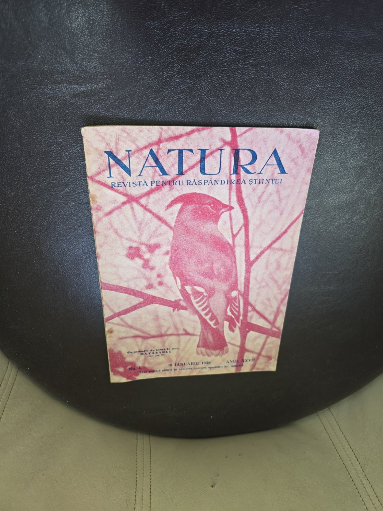 Revista Natura nr.4/1938 Revista pentru raspandirea stiintei