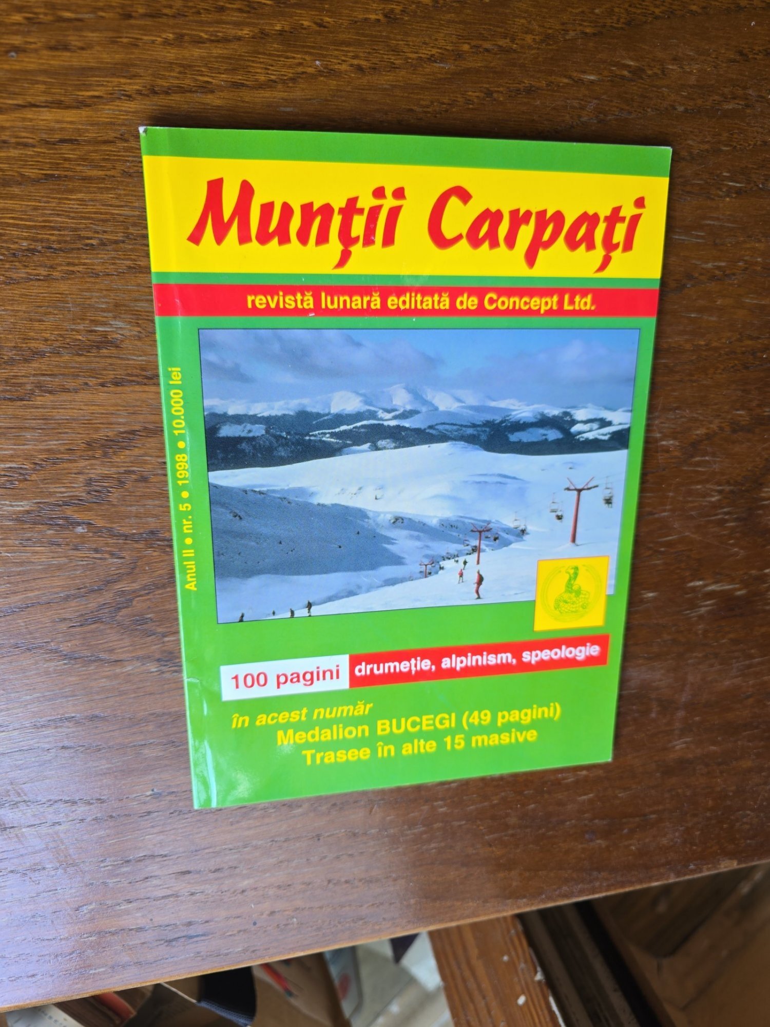 Revista Muntii Carpati nr.5/1998