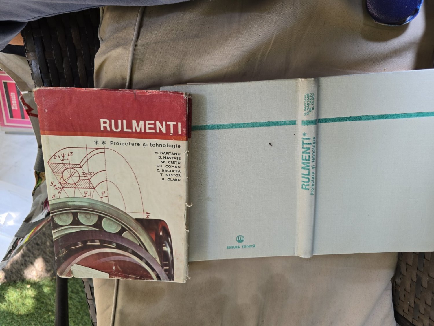 RULMENȚI - M. Găfitanu, D. Năstase, Sp. Crețu, Gh. Coman, C. Roccoea, T. Nestor, D. Olaru 2 volume
