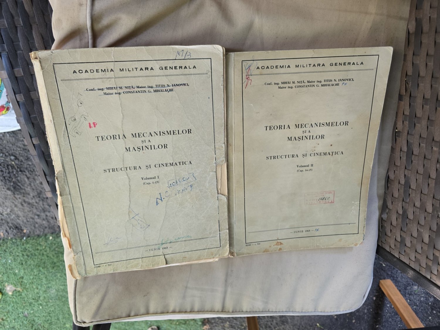 Teoria mecanismelor și mașinilor - Mihai M. Nița, Titus N. Ianovici, Constantin G. Mihălache 2 volume
