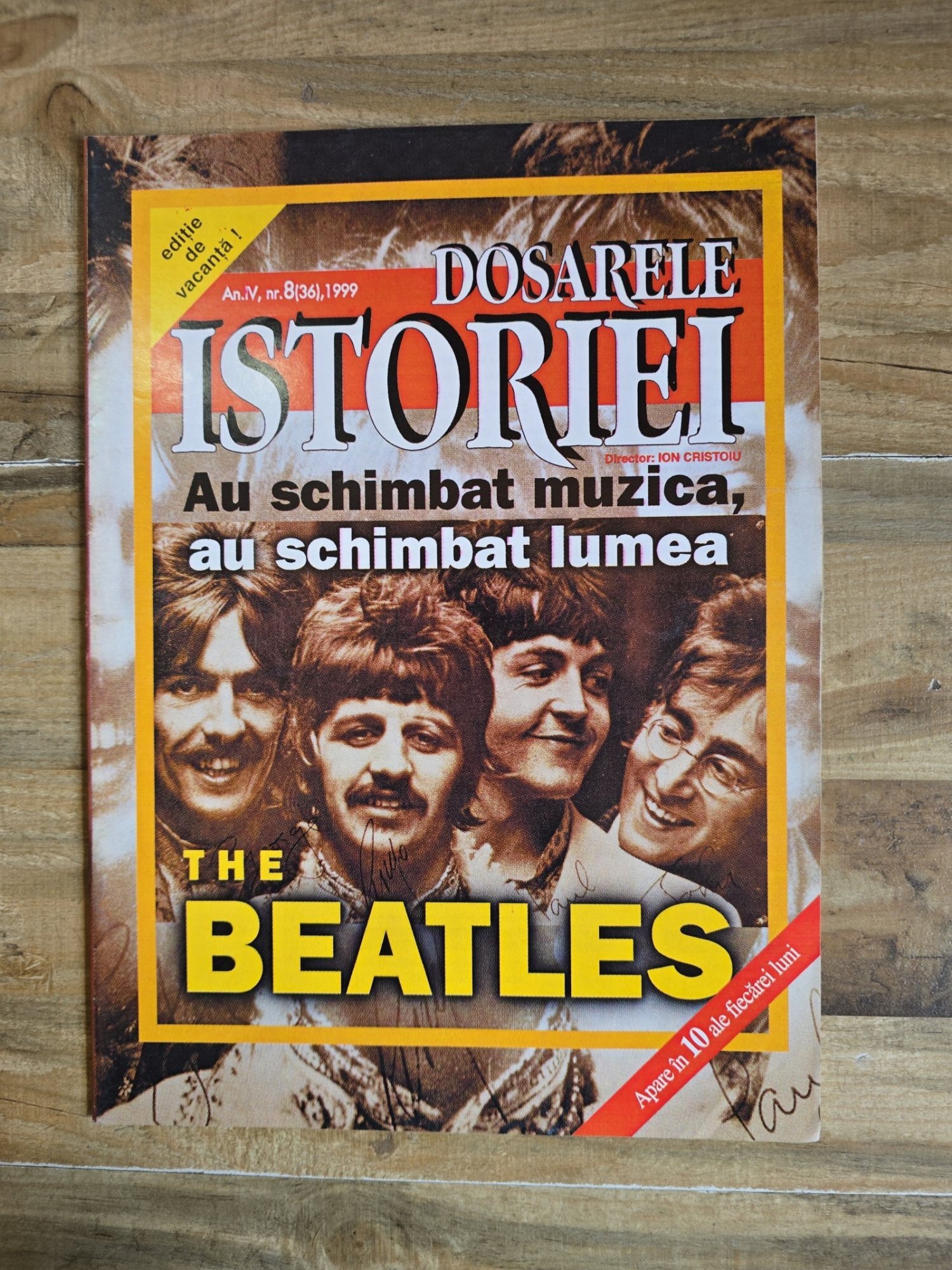 Revista Dosarele istoriei nr.8(36)/1999