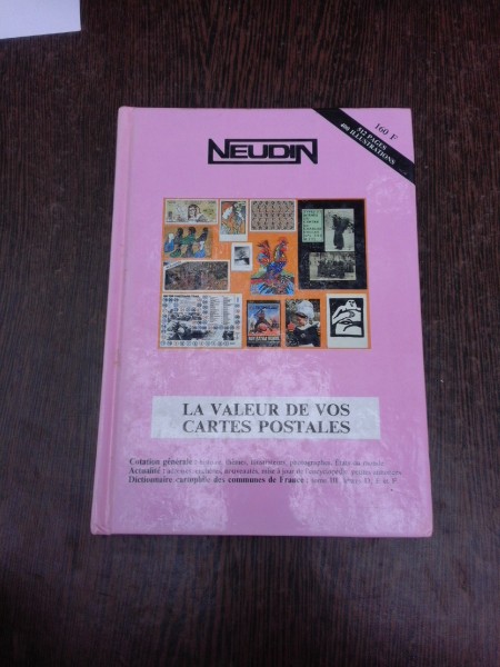 La valeur de vos cartes postale  (carte in limba franceza)