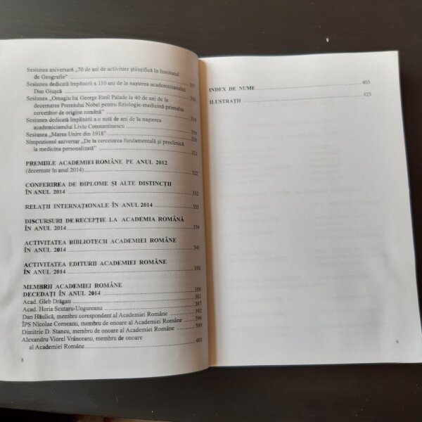 ANALELE ACADEMIEI ROMANE, ANUL 148, SERIA A V-A, VOLUMUL XXV