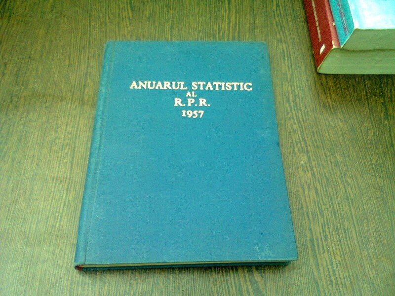 ANUARUL STATISTIC AL RPR 1957
