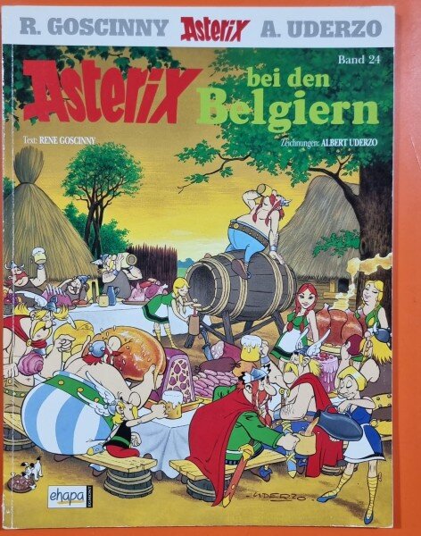 Asterix bei den  Belgiern - R. Goscinny, A. Underzo  carte benzi desenate