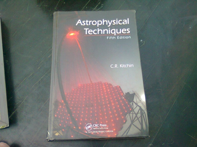 ASTROPHYSICAL TECHNIQUES - C.R. KITCHIN  (CARTE IN LIMBA ENGLEZA)