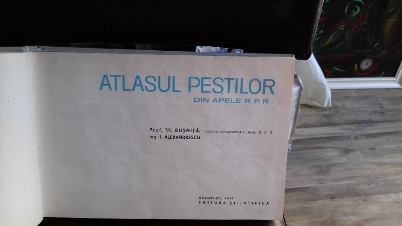 ATLASUL PESTILOR DIN APELE R.P.R. -  TH. BUSNITA