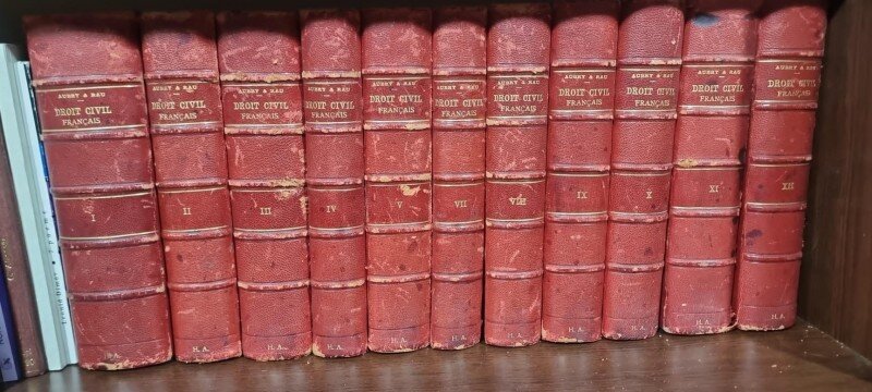 Aubry et Rau Cours de Droit Civil Francais