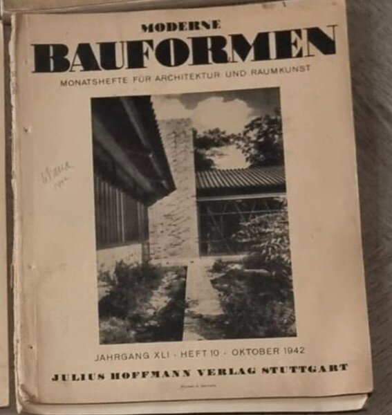 Bauformen  - Oktober 1942