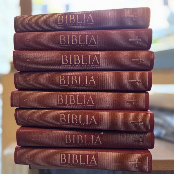 Biblia cu ilustratii (8 volume - completa)