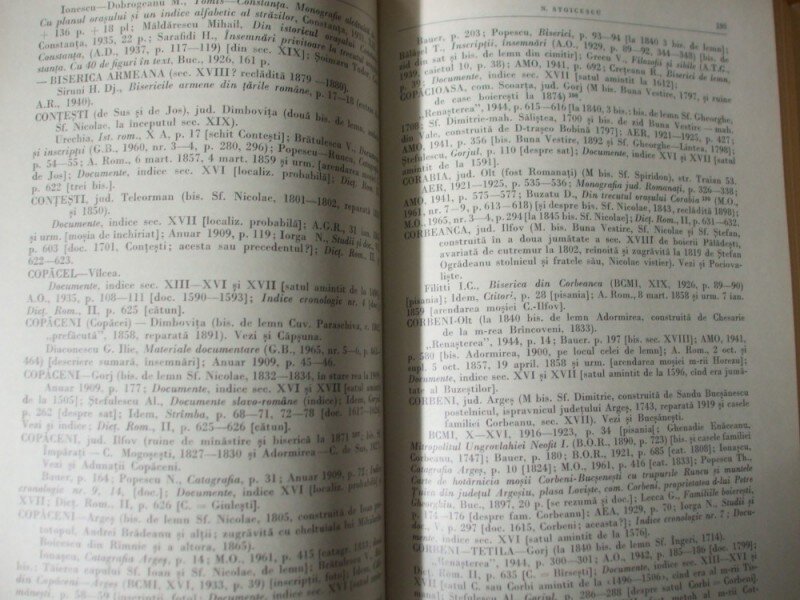 Bibliografia localitatilor si monumentelor feudale din Romania N. Stoicescu