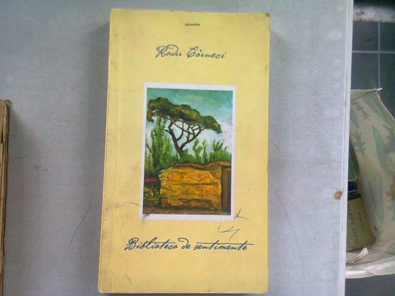 BIBLIOTECA DE SENTIMENTE, RADU CARNECI (CU DEDICATIA AUTORULUI)