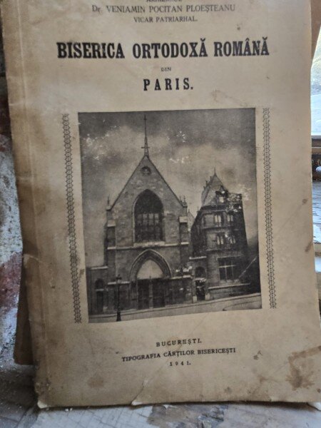 Biserica ortodoxa romana din Paris - Veniamin Pocitan Ploesteanu