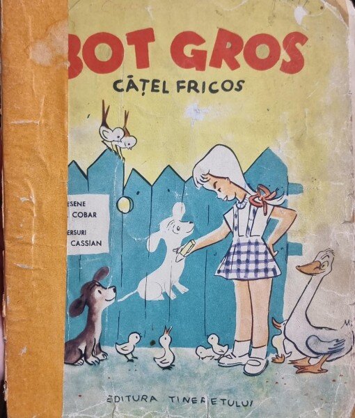 Bot Gros, Catel Fricos - Nina Cassian, cu desene de Nell Cobar