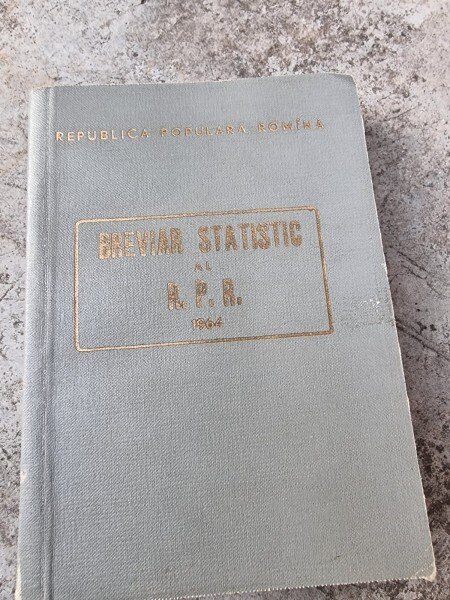 Breviar Statistic al R.P.R. 1964