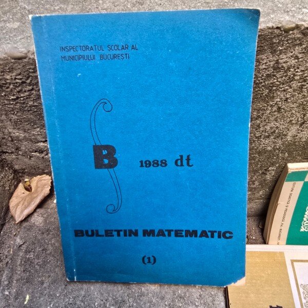 Buletin matematic 1, 1988
