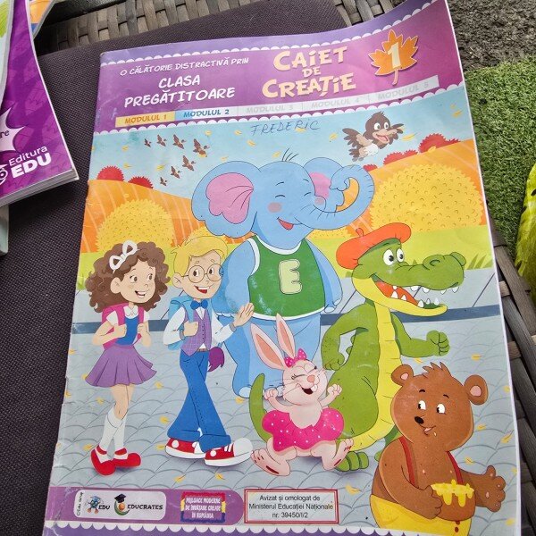 Caiet de creatie Clasa pregatitoare 1