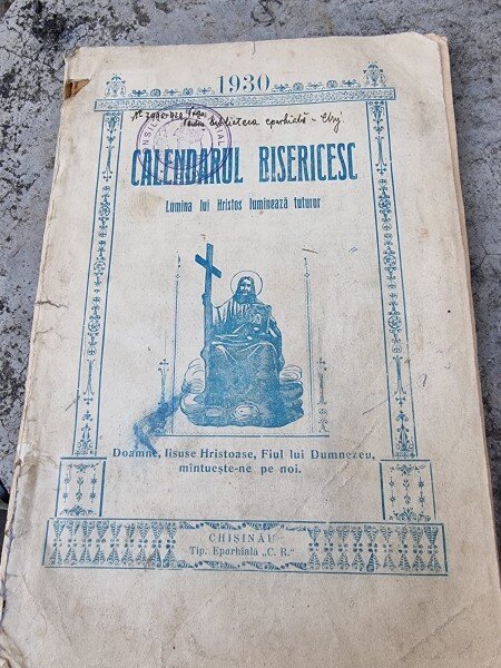 Calendarul Bisericesc, 1930