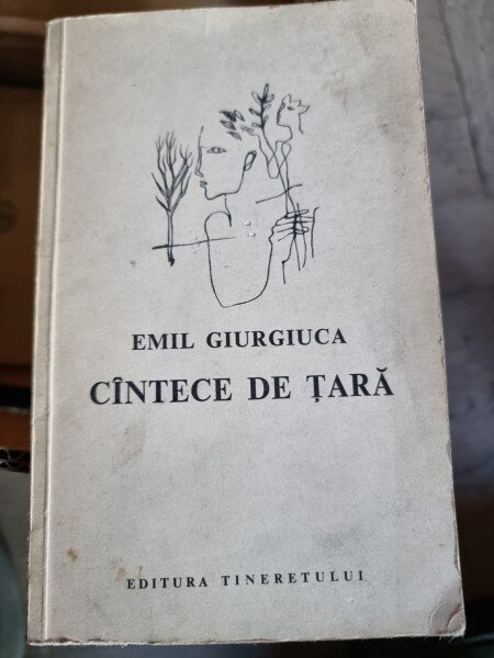 Cantece de tara - Emil Giurgiuca  cu dedicatie