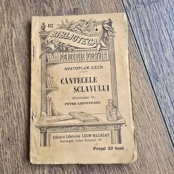 Cantecele sclavului - Svatopluk Cech