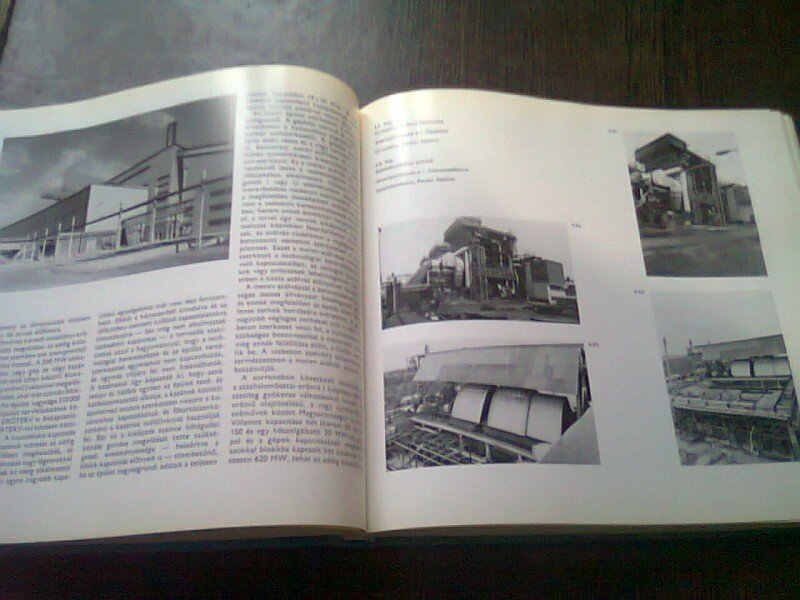 CARTE IN LIMBA MAGHIARA, DESPRE MARILE INSTALATII INDUSTRIALE 1945-1975 - SZABO JQANOS  (NAGYIPARI LETESITMENYEK)