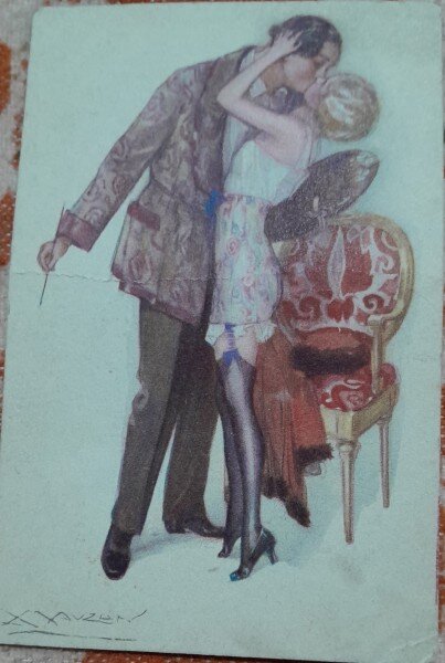 Carte postala, 1921