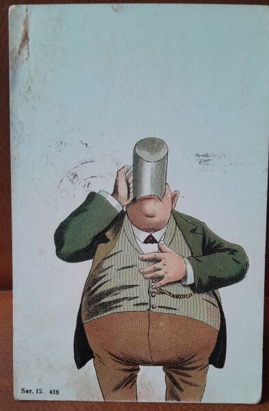 Carte postala, an 1908