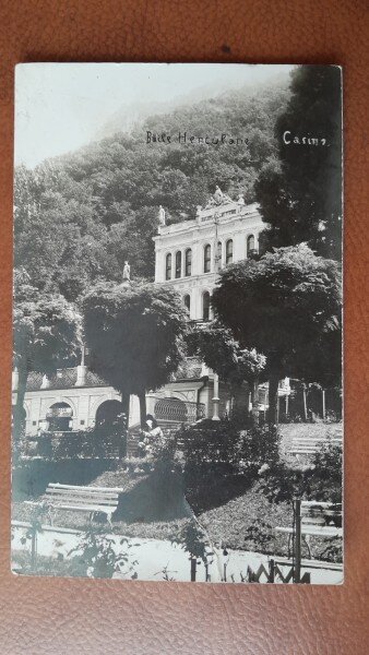 Carte postala, Baile Herculane, Cazinoul, 1932
