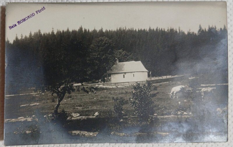 Carte Postala, Baile Homorod, 1930