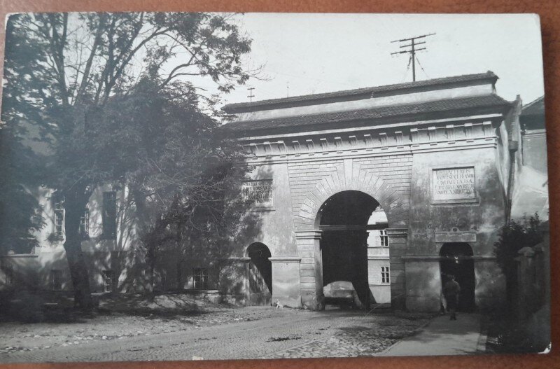 Carte postala, Brasov, 1934